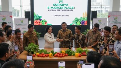 Surabaya Uji Coba E-Marketplace Produk Pertanian Kota